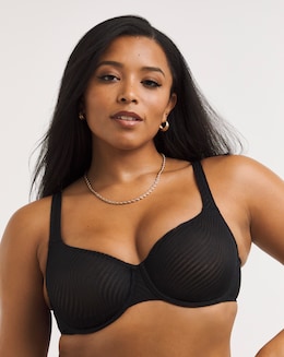 Triumph Harmony Minimiser Wired Bra Black