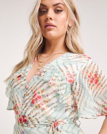 Hope & Ivy Lotta Floral Maxi Dress