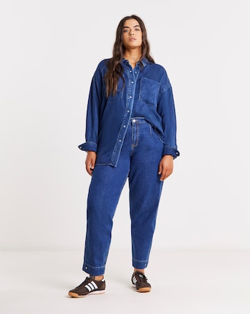 Simply Be Tapered Adjustable Hem Detail Jean