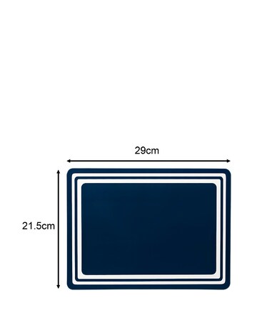 Waterside Blue Bistro 80 Piece Dinner Set