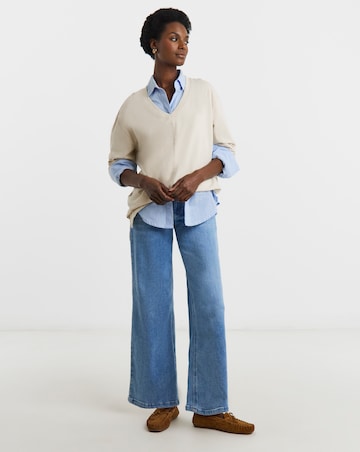 Drop Shoulder Longline Sweatshirt