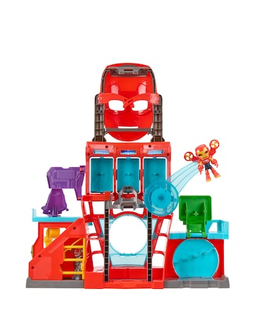Marvel Iron Man and His Awesome Friends Playset Iron Quarters