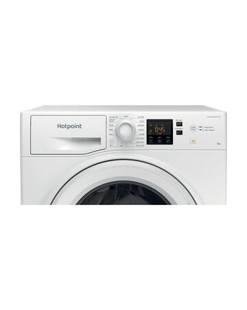 Hotpoint Anti-Stain NSWM 846 W UK 8kg,1400rpm Washing Machine - White