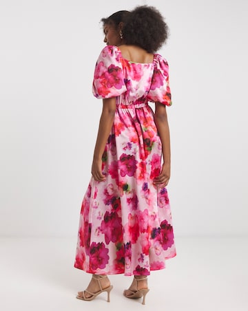 Flounce London Floral Maxi Dress