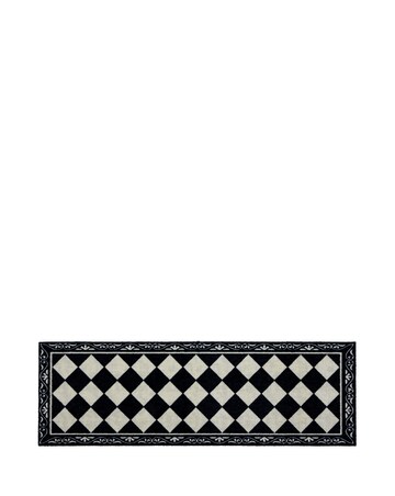 My Mat Nylon Indoor Pattern Manor Tile Runner