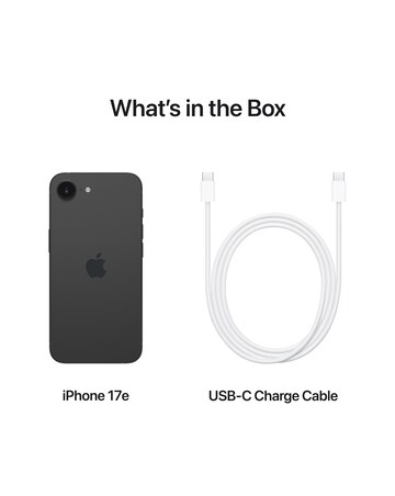 Apple iPhone 17e 512GB - Black