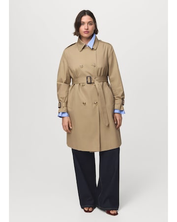 Mango Belted Trenchcoat