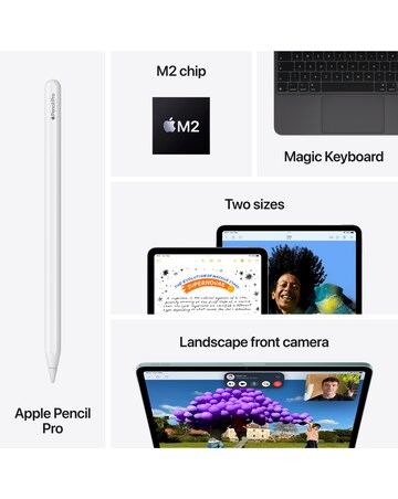 Apple iPad Air (M2, 2024) 13inch Wi-Fi 128GB - Blue