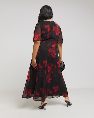 Joanna Hope Crinkle Column Dress