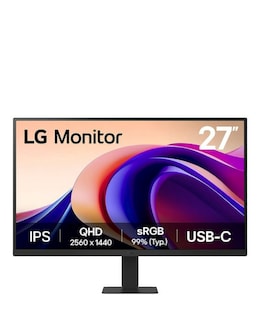 LG 27U631A-B.AEKQ 27in 100Hz Quad HD IPS LCD Monitor - Black