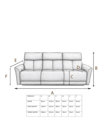 Aspire Ashford Fabric Recliner Chair