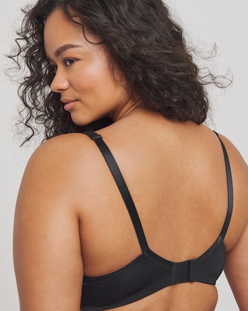 Pretty Secrets (2 Pack) Lottie Lace Micro Full Cup Wired Bras (B-G) Black/White