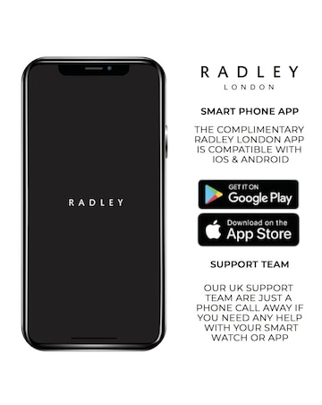 Radley Series 56 Dual Strap Smart Watch - Salt Leather/Ink Silicone