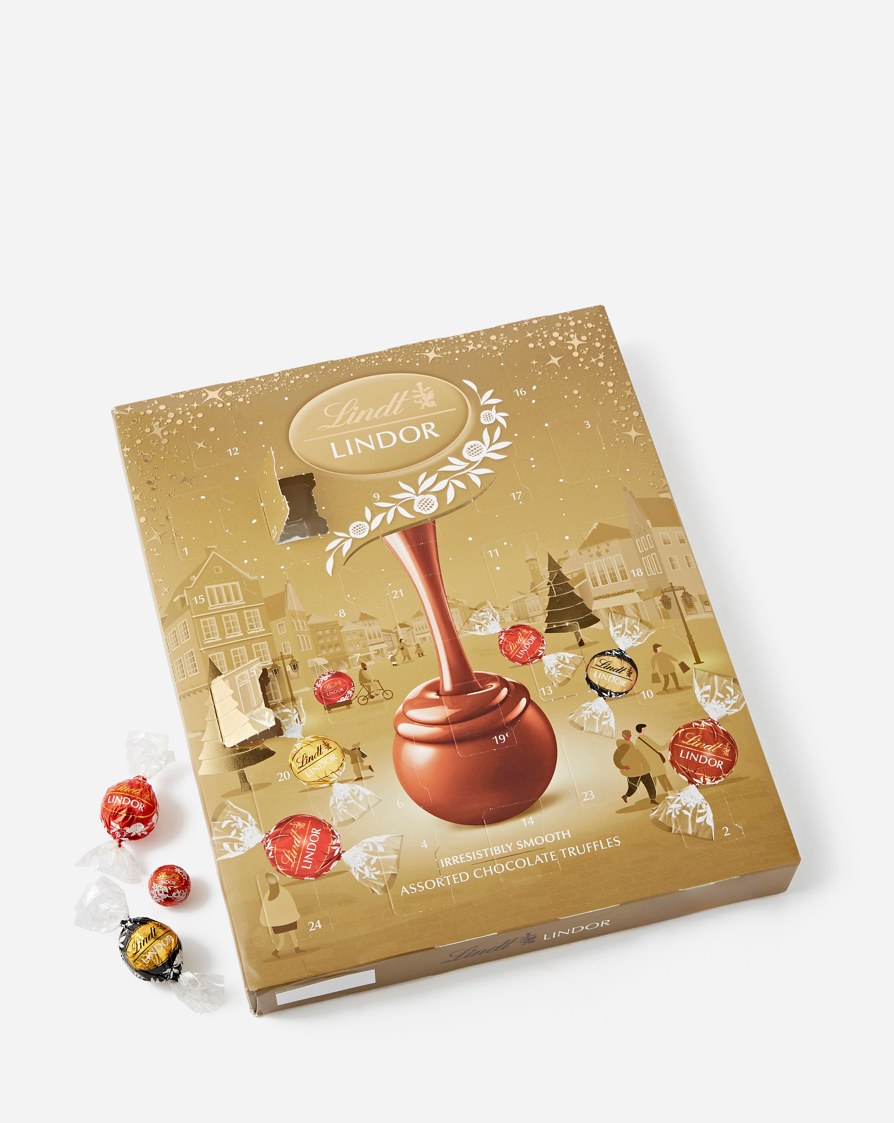 Lindt Lindor Assorted Chocolate Advent Calendar 233g | Fashion World