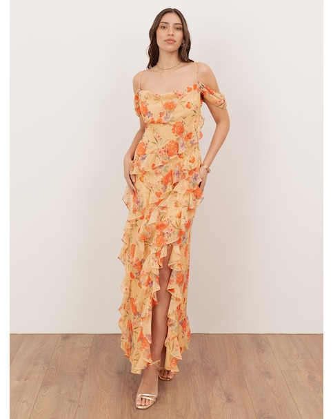 Anaya Floral Print Dress