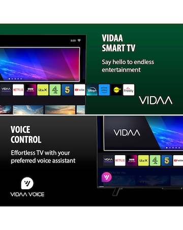 Toshiba 50UV2F53DBU 50in Smart TV 4K UHD HDR LCD Freely TV with Amazon Alexa