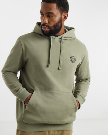 Jack & Jones Alliance Logo Hoodie - Green