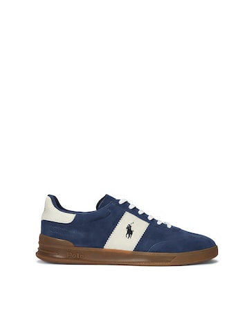 Polo Ralph Lauren Heritage Aera Trainers - Navy Cream