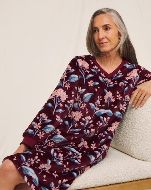 Julipa Fleece Midi Nightie