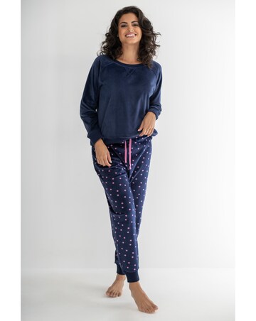 Pour Moi Cosy Fleece Sweatshirt and Jogger Pyjama Set
