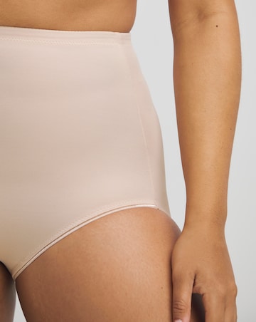 Naomi&Nicole Unbelievable Comfort Firm Control Waistline Brief Beige