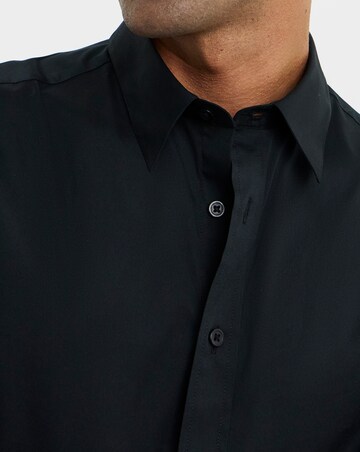 Cotton Stretch Mercerised Shirt Long