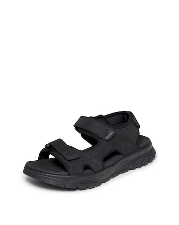 Skechers Wagner 3 Strap River Sandal - Black