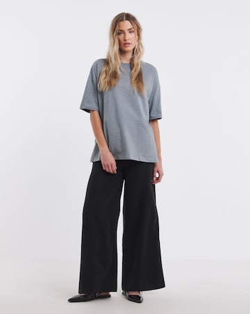 Black, White & Grey 3 Pack Pure Cotton Boyfriend T-Shirt