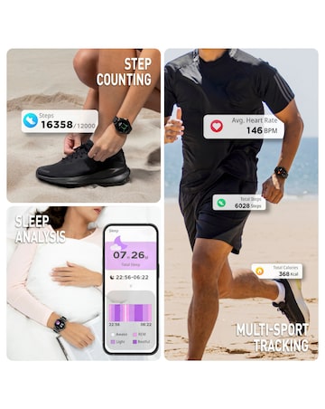 Reflex Active Spectra AMOLED Calling Smart Bracelet Watch