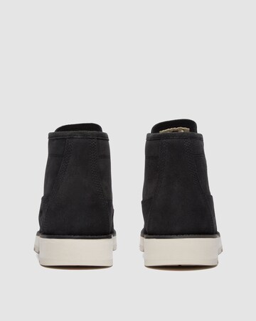 Timberland Britton Mills Mid Lace Chukka Suede Boot - Black