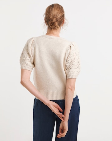 Oatmeal Short Sleeve Jumper
