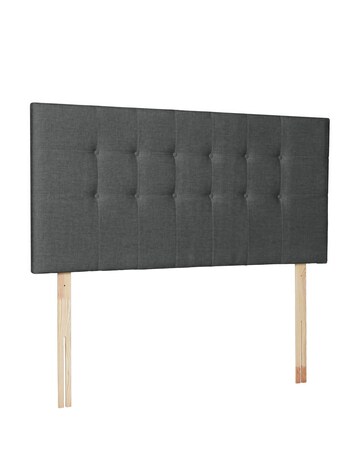 Airsrpung Blyth Buttoned Fabric Headboard