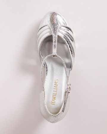 Closed Back T Bar Occasion Sandal E Fit