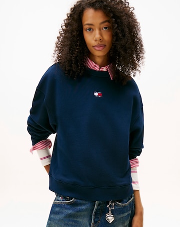 Tommy Jeans Boxy Badge Crew