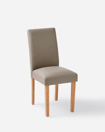 Julipa Ashford Table with 4 Ava Faux Leather Chairs