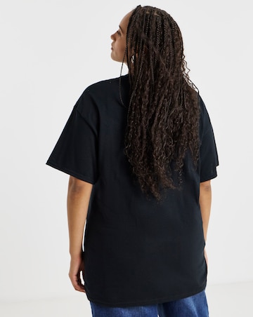 Black Witch Embroidery T-Shirt