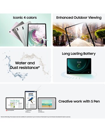 Samsung Galaxy Tab S9 FE 10.9in 128GB WiFi Tablet - Light Green