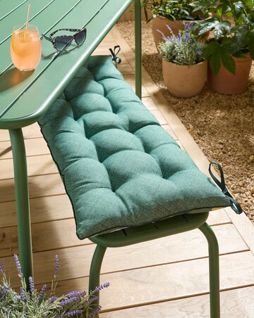 Elora Floral Outdoor Bench Cushion