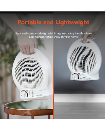 Warmlite Upright Fan Heater