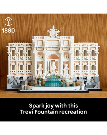 LEGO Architecture Trevi Fountain Model Italian Landmark, Building Set 21062