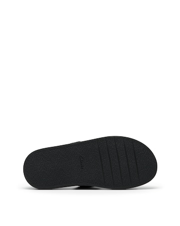 Clarks Black Suede Aristella West Sandals - Standard Fit (D)