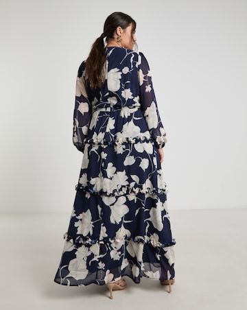 Joanna Hope Romantic Ruffle Dress