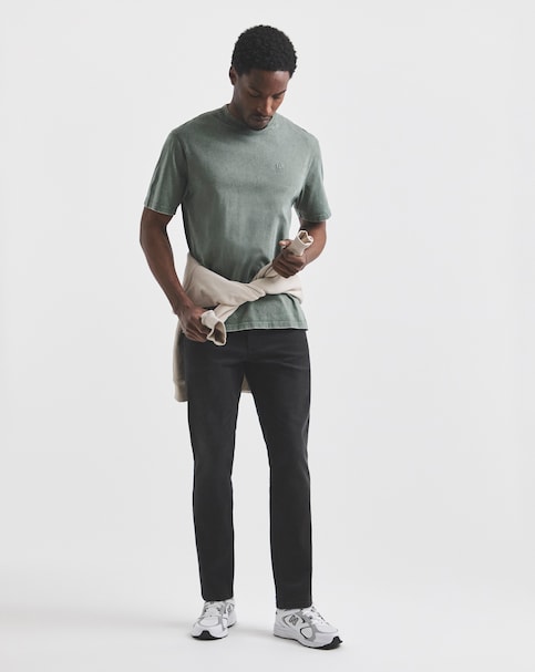 Union Slim Fit Stretch Jeans Blackwash