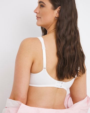 Triumph Modern Cotton Wired Bra White