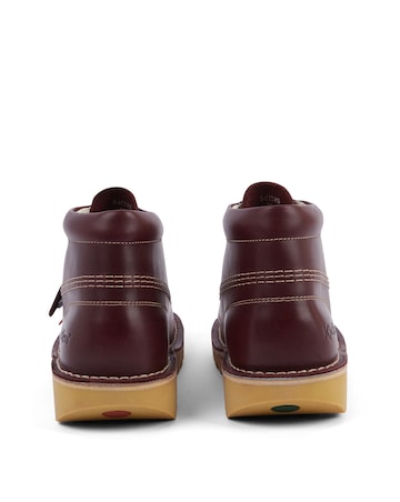 Kickers Kick Hi Leather Shoes