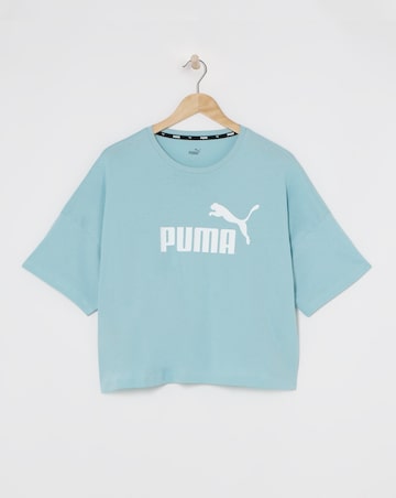 PUMA Essential Cropped Logo T-Shirt