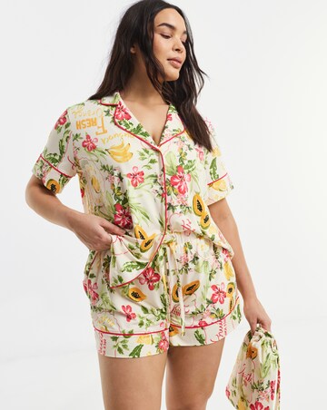 Figleaves Fruit Short Revere Set In A Bag