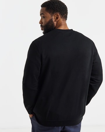 Jack & Jones Archive Logo Sweatshirt - Black