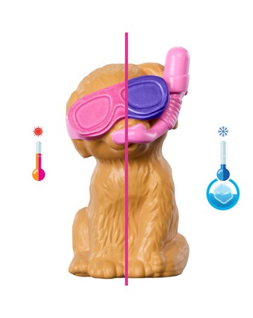 Barbie Puppy Pool Party Aloha Blonde Hair