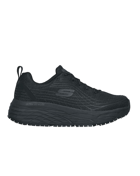 Skechers Black Cushioning Elite Workwear Shoes -Standard Fit (D)